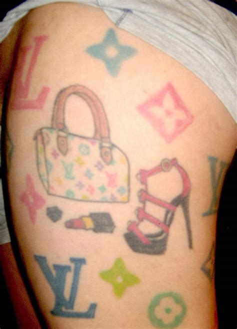 unique Louis Vuitton tattoo designs